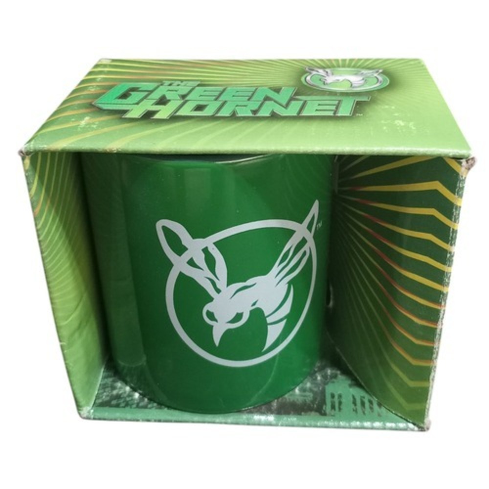 2010 Underground Toys The Green Hornet - Green Mug With Hornet Logo - DT